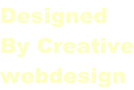 Designed By Creative webdesign