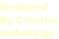 Designed By Creative webdesign